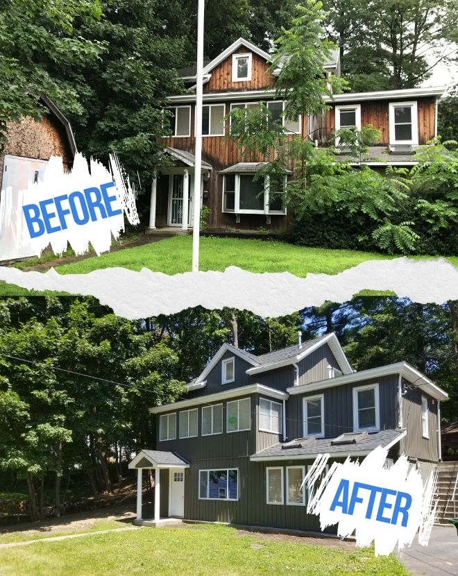 before and after